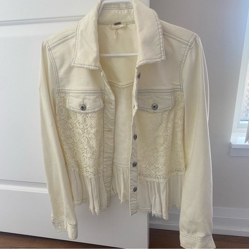 Free People Military Ruffle Jacket (10)